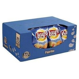 lays paprika chips doos 20x40gr