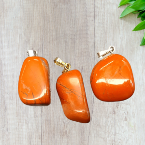Rode jaspis edelsteen ketting