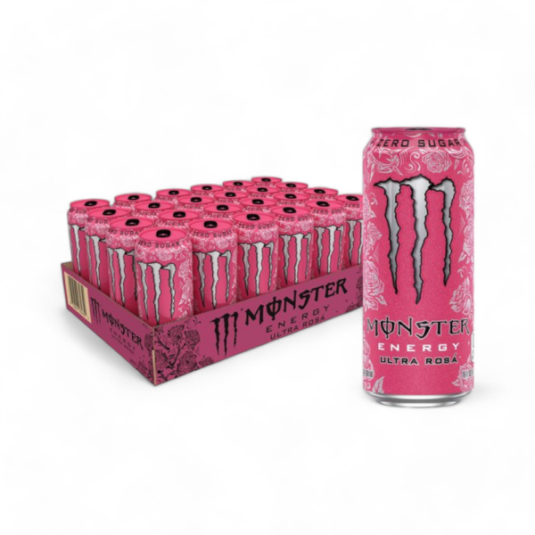 Monster Energy Ultra Rosa 24x50cl