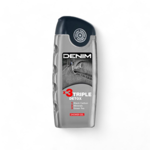 Denim Douchegel Black x3 Triple Detox 250ml