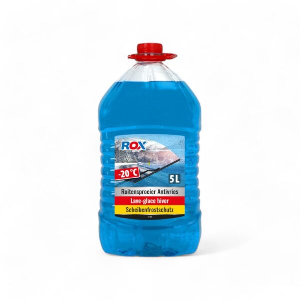 Rox Ruitensproeiervloeistof antivries 5l -20°C
