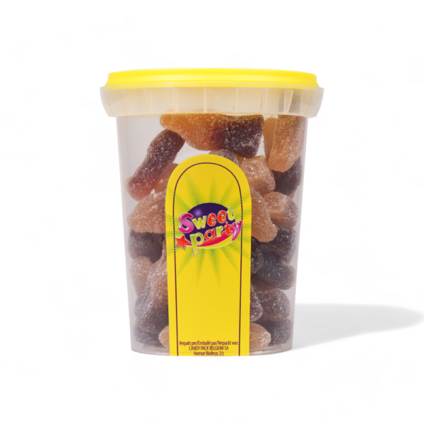 Sweet Party Zure Cola Flessen 160g