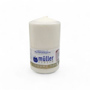Müller Cilinderkaars 13x8cm 55u Wit