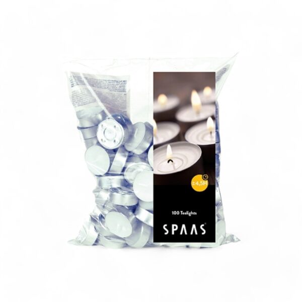 Spaas Theelichtjes 4,5u 100st