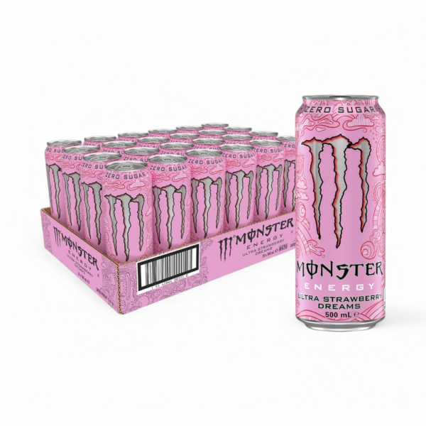 Monster Ultra Strawberry Dreams 24x50cl
