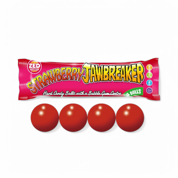 Jawbreaker aardbei 4st