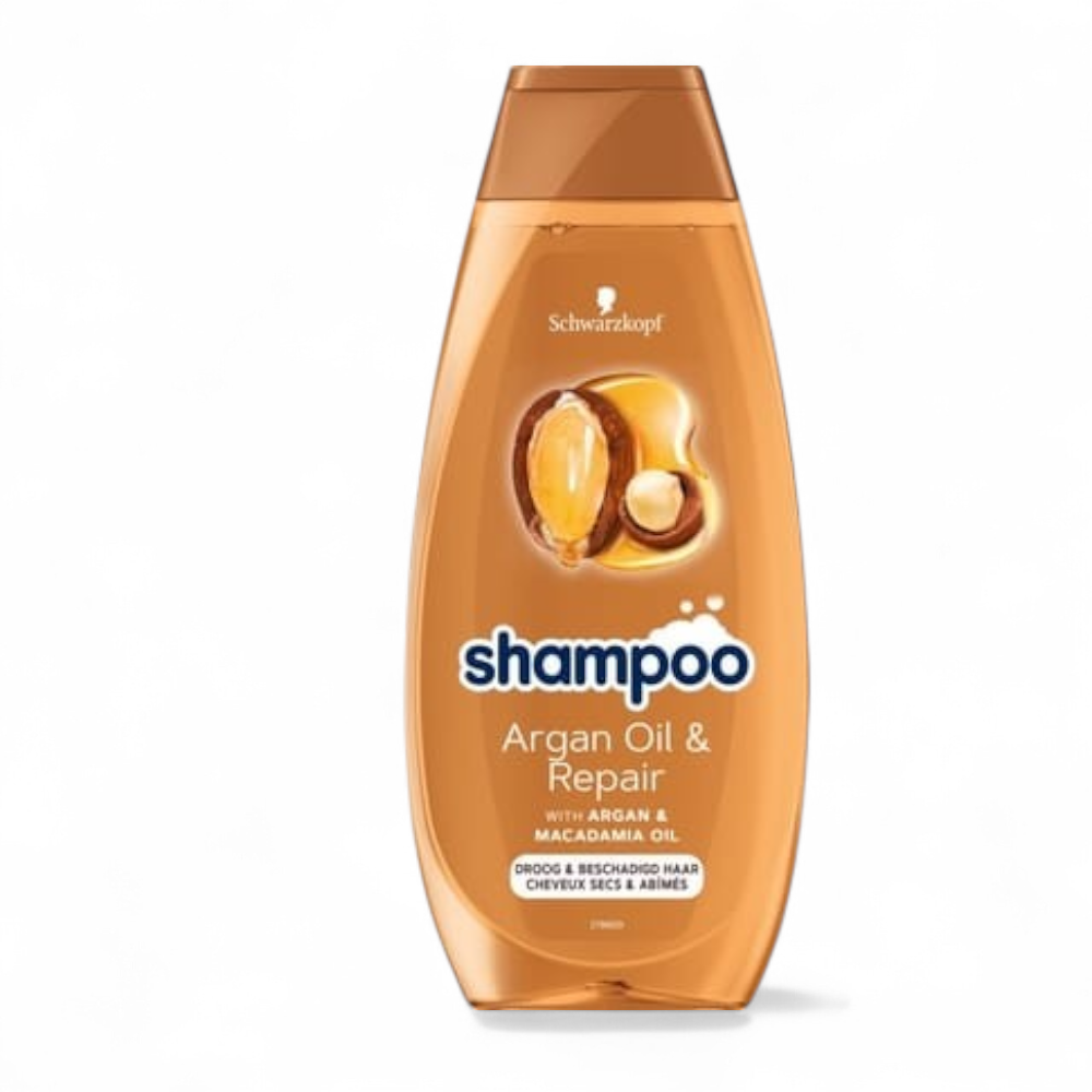 Schwarzkopf Shampoo argan oil en repair argan en macadamia oil 400ml