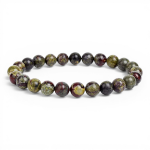 Jaspe Sang De Dragon A+ Armband Kralen 8mm