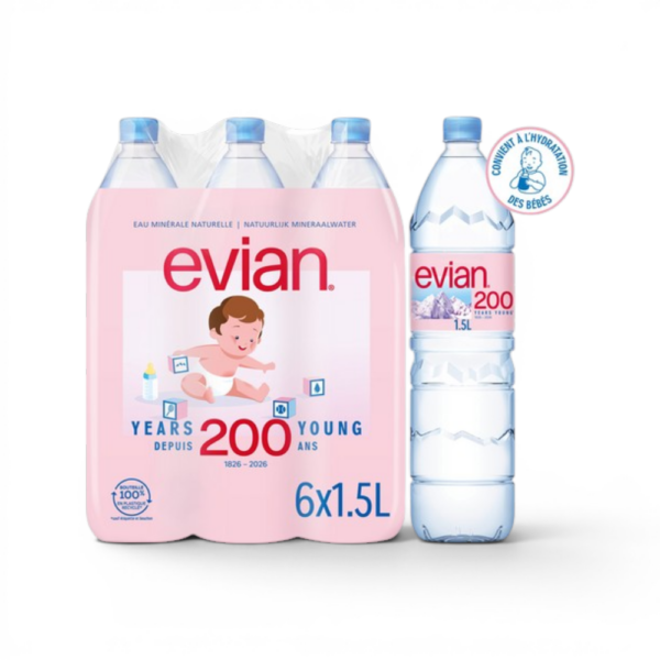 Evian 6x1.5l