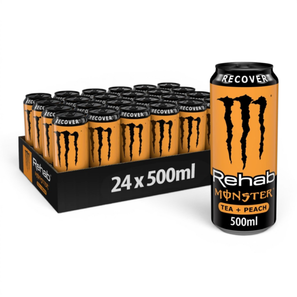 Monster Rehab Peach BE 24x0.5l