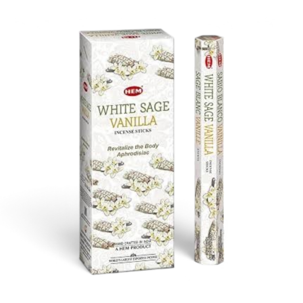 White Sage Vanilla (HEM) wierook