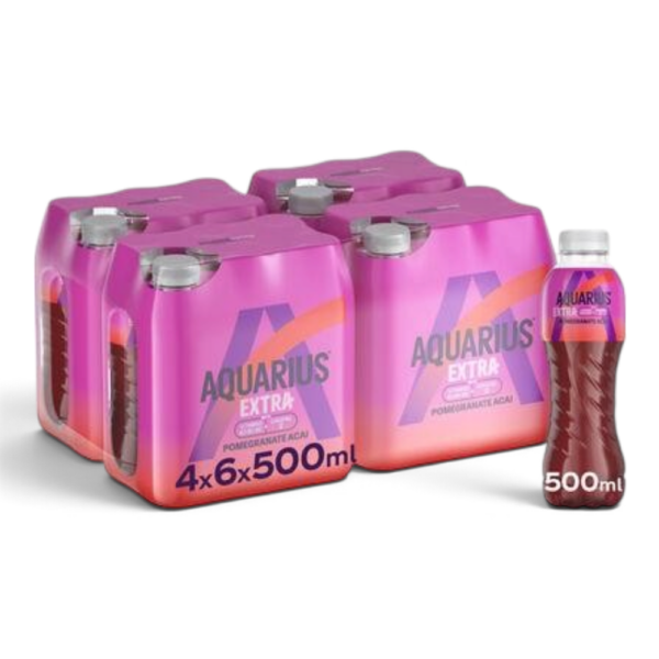 Aquarius Extra pomegranate Acai 24x0.5l