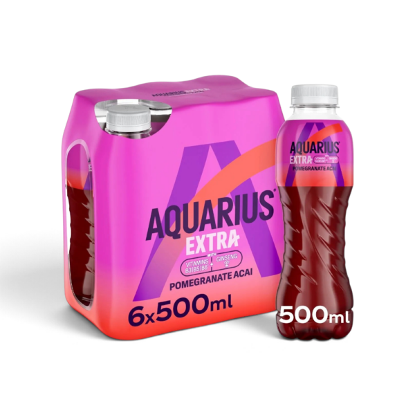 Aquarius Extra pomegranate Acai 6x33cl