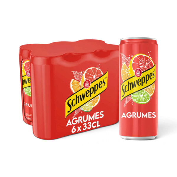 Schweppes Agrumes 6x33cl