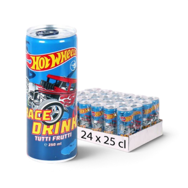 hot wheels drink tutti frutti 24x25cl